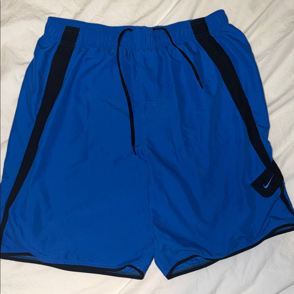 Blue Nike Men's lined shorts size XXL